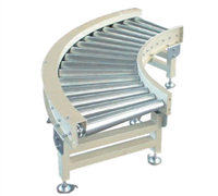 轉（zhuǎn）彎輥筒輸（shū）送機