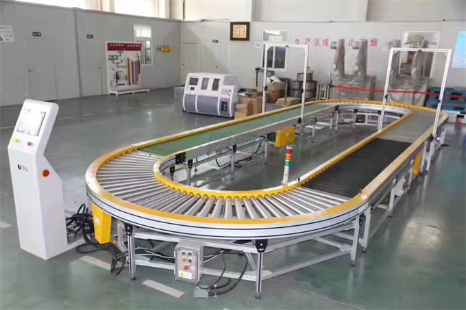 轉（zhuǎn）彎輥筒（tǒng）輸送機09